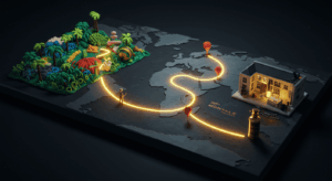 Perfume ingredient supply chain